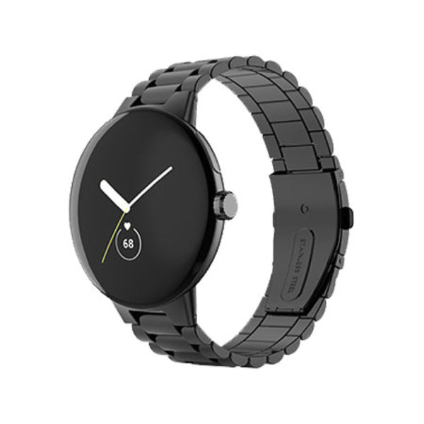 Black sales metal smartwatch