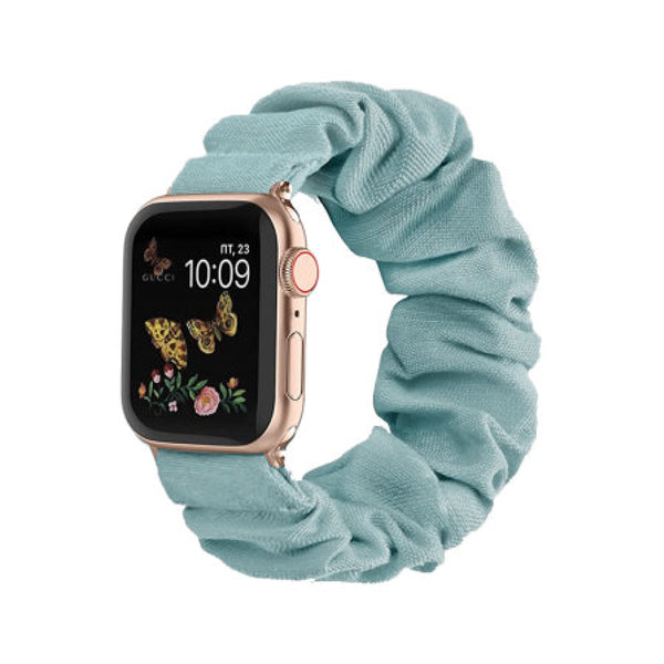 Haze Blue Scrunchie Apple Watch Strap LoveCases