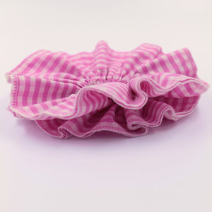 Pink Gingham Scrunchie