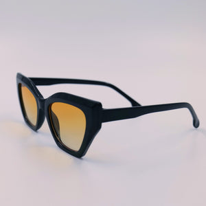 Retro Yellow Lens Sunglasses