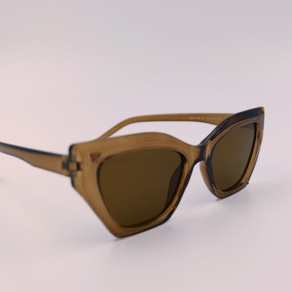 Brown Retro Sunglasses