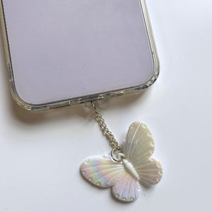 Iridescent Butterfly Dust Plug - For Lightning Devices