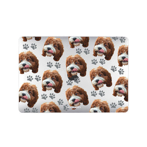 Personalised Pet Portrait Pattern MacBook Case