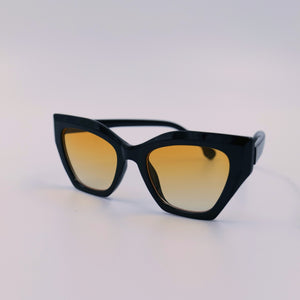 Retro Yellow Lens Sunglasses