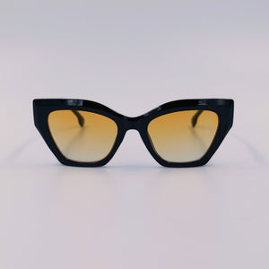 Retro Yellow Lens Sunglasses