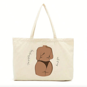 Brown Body Positive Tote