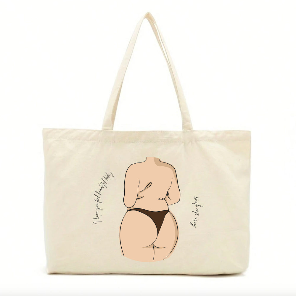 White Body Positive Tote