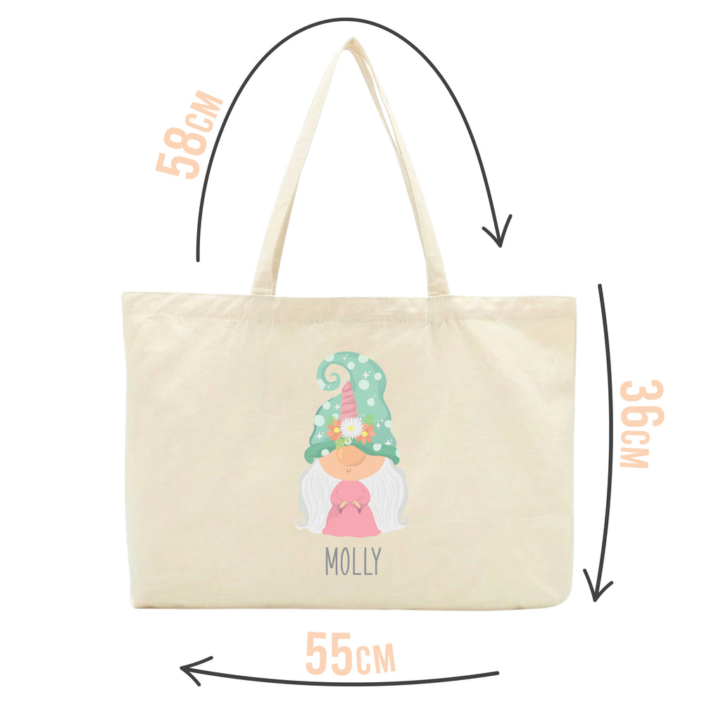 Personalised Miss Gonk Tote