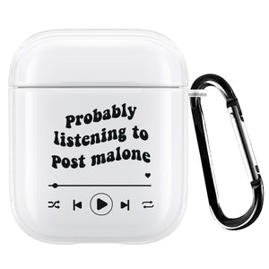 Personalised Probably Listening To AirPod Case