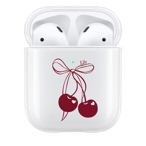 Personalised Cherry Coded AirPod Case