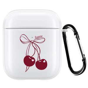 Personalised Cherry Coded AirPod Case