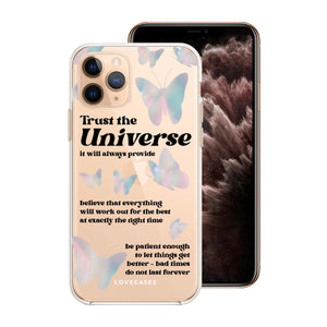 Black Cosmic Intentions Phone Case