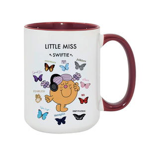 Little Miss Swiftie Burgundy Mug