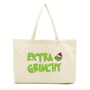 Extra Grinchy Tote