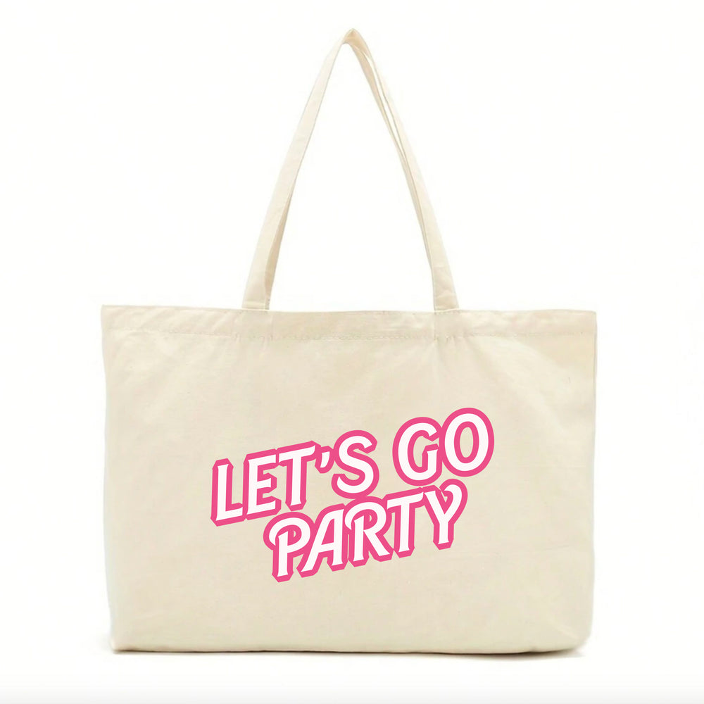 Let's Go Party Tote