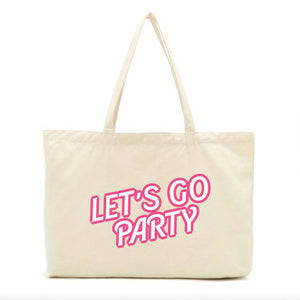 Let's Go Party Tote