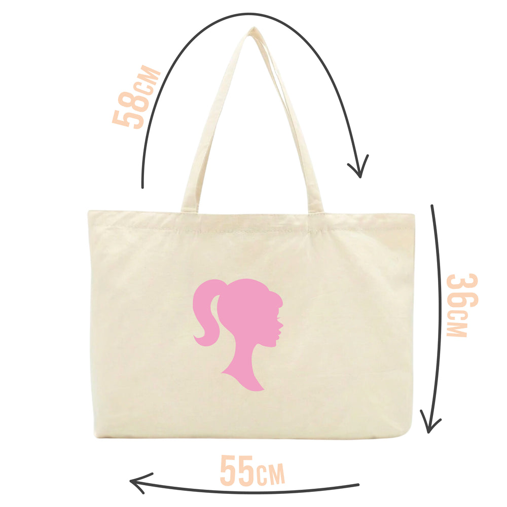 Doll Silhouette Tote