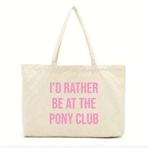 Pony Club Tote