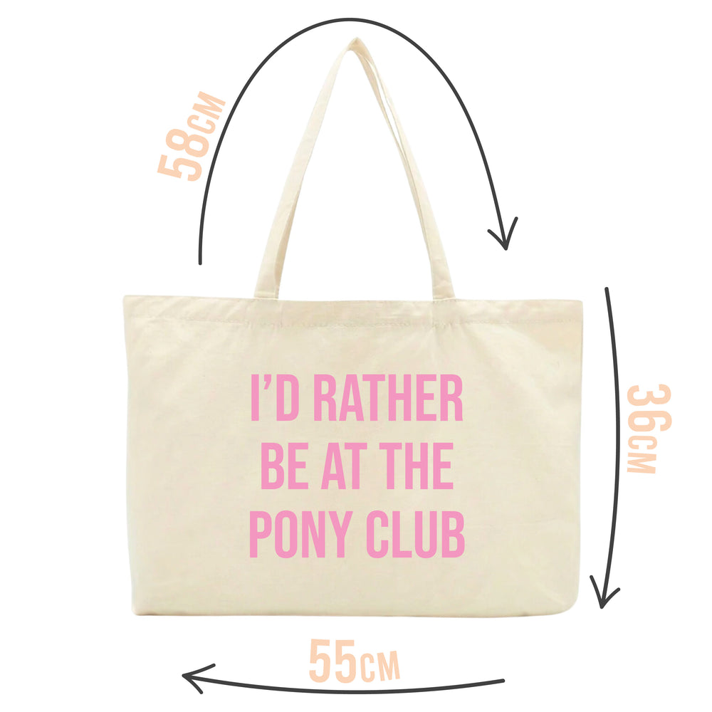 Pony Club Tote