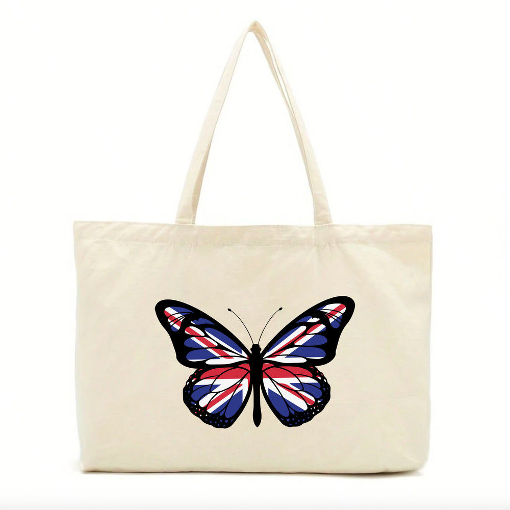 Union Jack Butterfly Tote