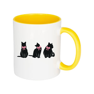 Coquette Black Cats Mug