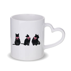 Coquette Black Cats Mug