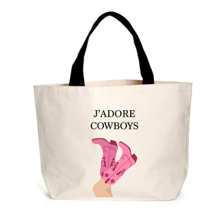 J'adore Cowboys Tote