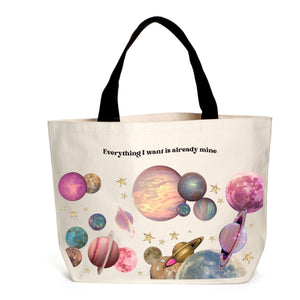 Planets Aesthetic Tote