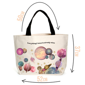 Planets Aesthetic Tote