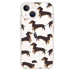 Richmond the Dachshund Clear MagSafe Case