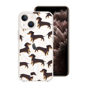 Richmond the Dachshund Clear MagSafe Case