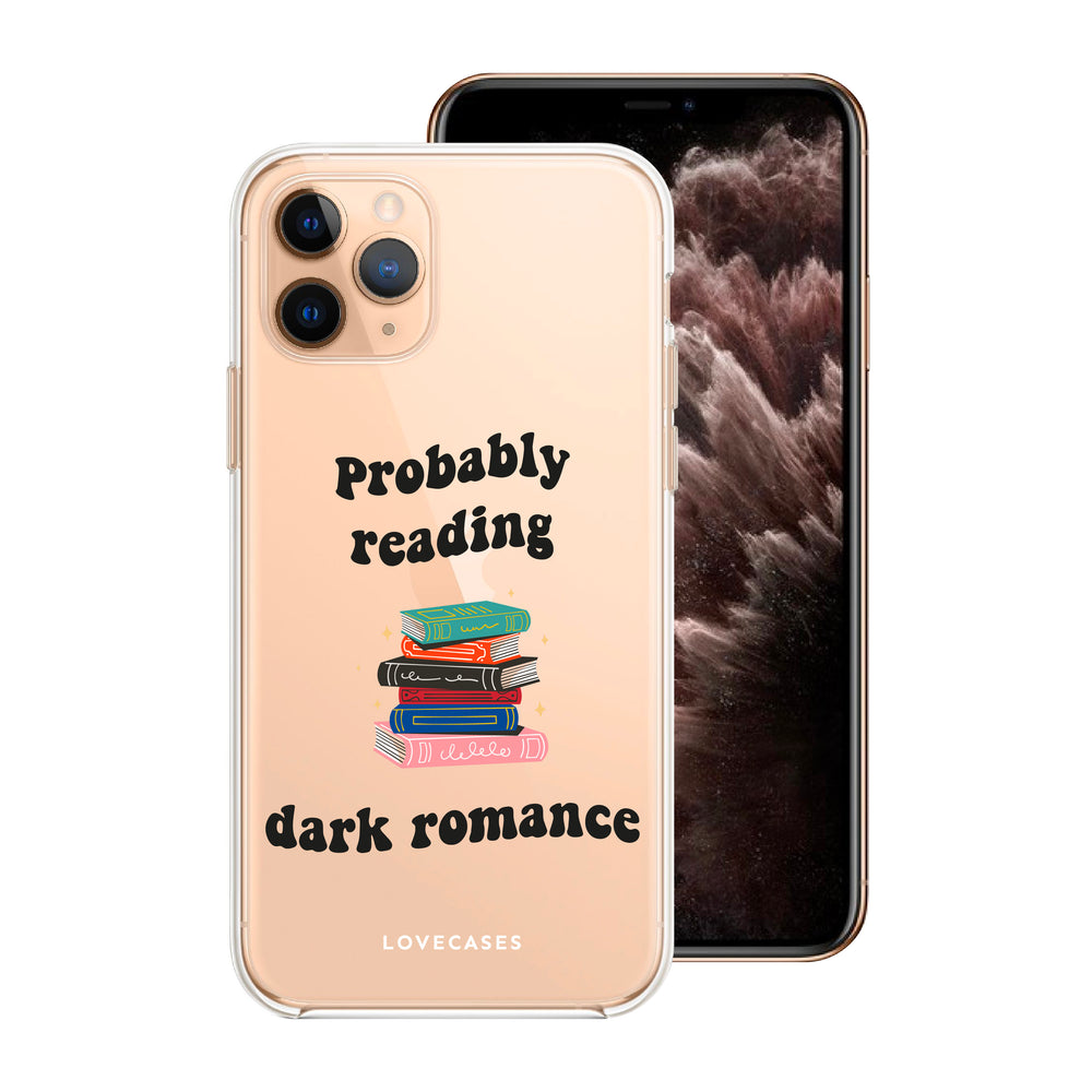 Personalised Black Probably Reading Phone Case