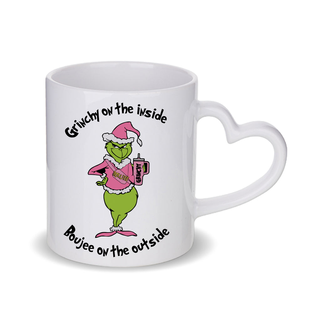 Boujee Grinch Mug