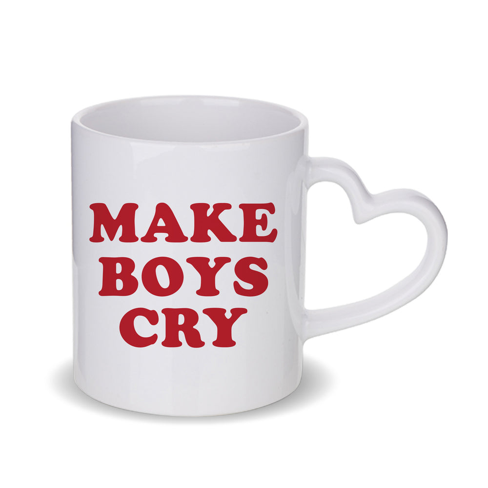 Make Boys Cry Slogan Mug