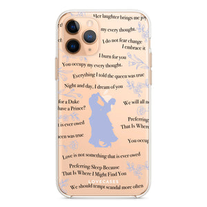 Black Love Quotes Phone Case