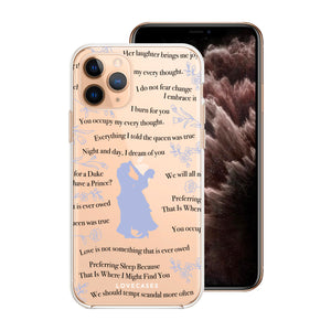 Black Love Quotes Phone Case