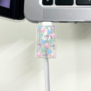 Pastel Mickey Cable Clip