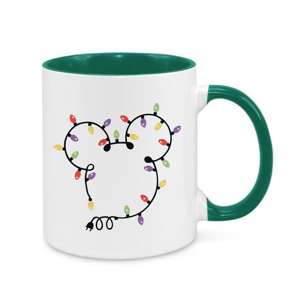 Christmas Mickey Lights Mug