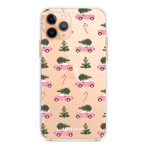 Pink Christmas Tree Hunt Phone Case