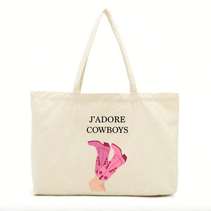 J'adore Cowboys Tote