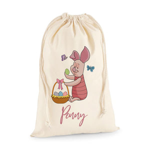 Personalised Piglet Easter Sack