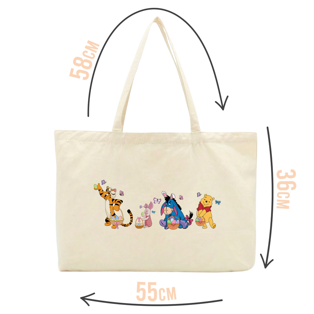 Easter Winnie & Friends Tote