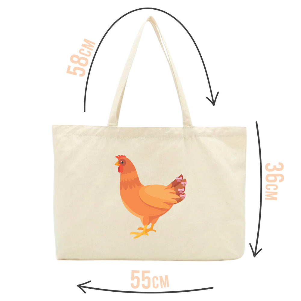 Coquette Chicken Tote