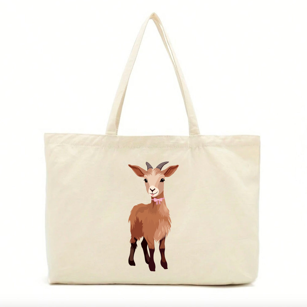 Gigi the Coquette Goat Tote