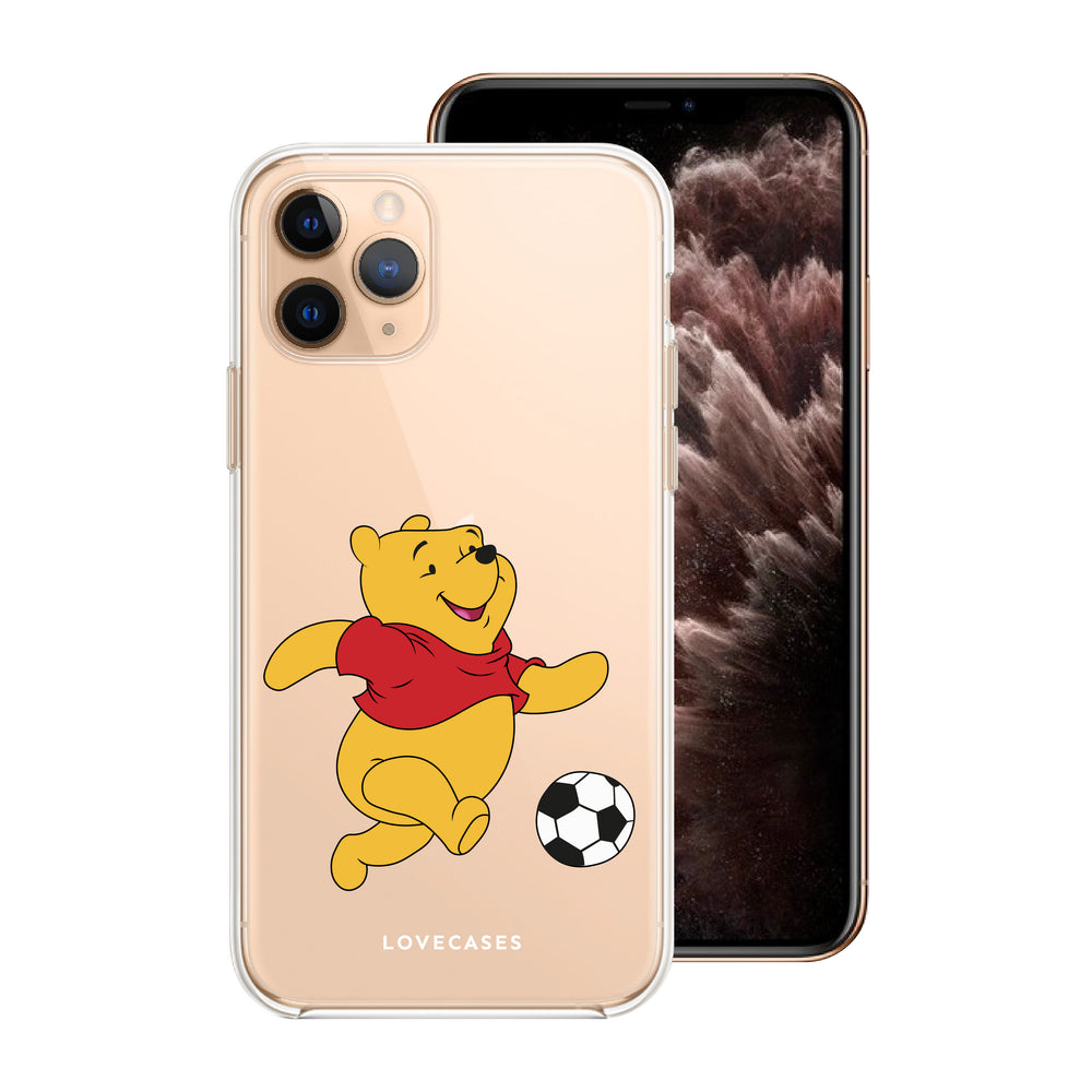 Winnie the Footballer Phone Case