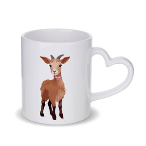 Gigi the Coquette Goat Mug