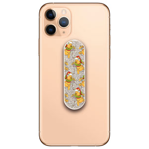 Christmas Winnie the Pooh Glitter Phone Loop