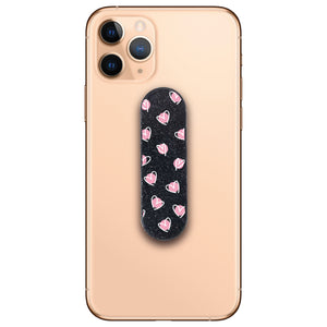 Scattered Hearts Glitter Phone Loop