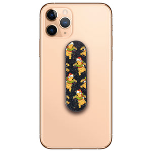 Christmas Winnie the Pooh Glitter Phone Loop