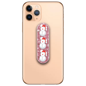 Snowball Mickey Glitter Phone Loop